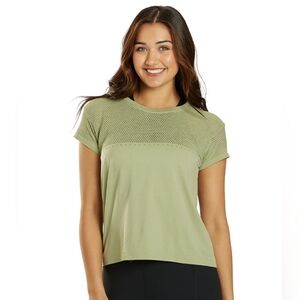 Varley Calloway Boxy Tee XS-2XS | Cropped Athleisure Tee Minimal Luxe Active Top